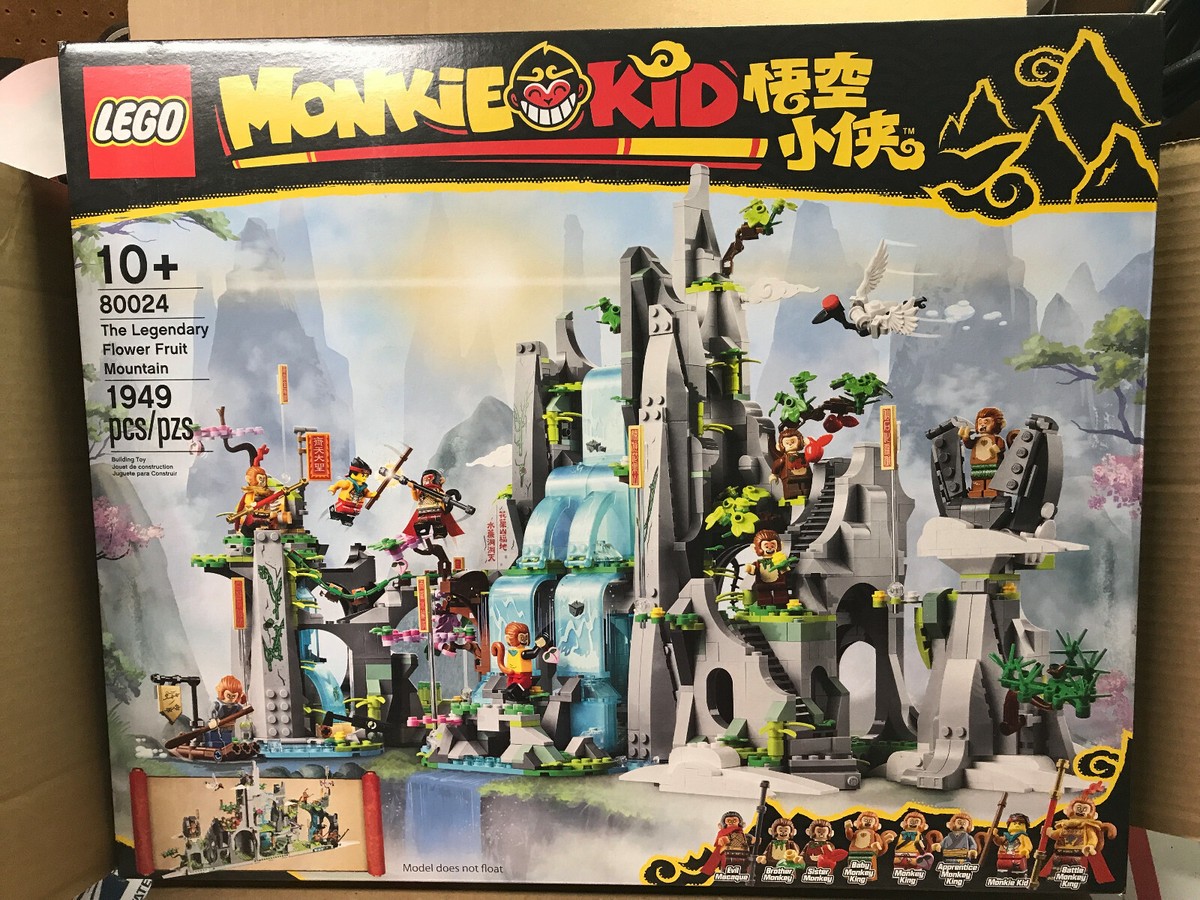 LEGO Monkie Kid The Legendary Flower Fruit Mountain 80024 NEW