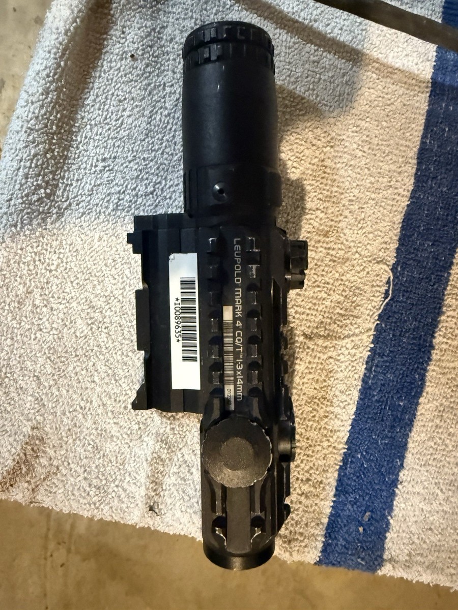 Leupold Mark 4 1-3x CQ/T Rifle Scope Circle Dot Lifetime Warranty