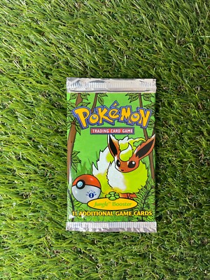 BOX FRESH - Pokemon 1st Edition Jungle Booster Pack | FACTORY