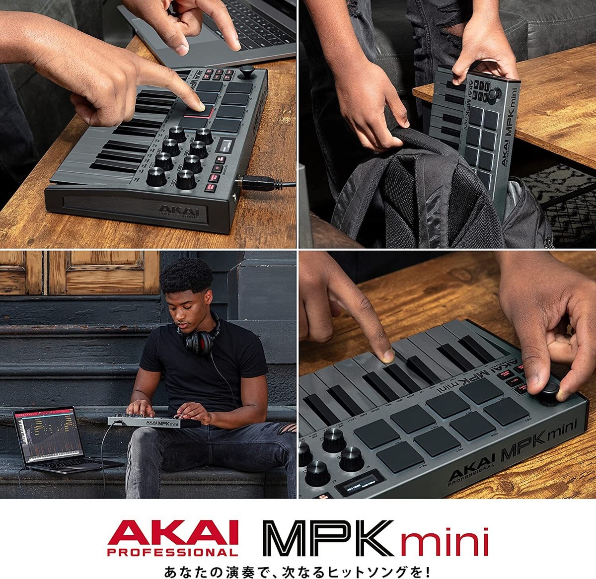 AKAI MPK Mini MK3 mkIII Special Edition GREY LIMITED Keyboard Pad