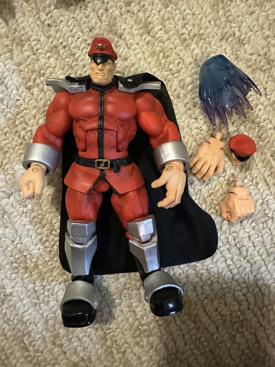 SOTA Toys Capcom Street Fighter M. Bison 6” Action Figure Loose