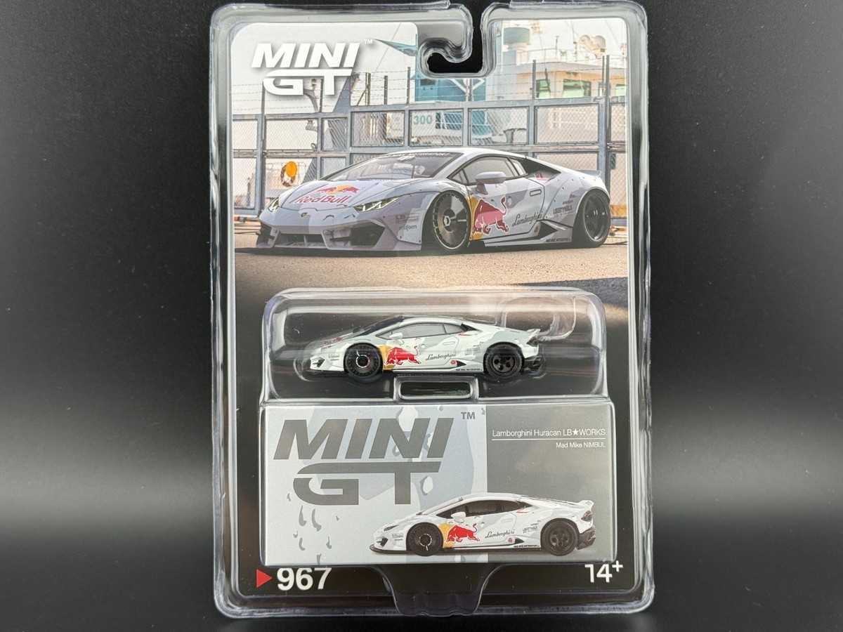 Mini GT Lamborghini Huracan LB-WORKS ver. 2 Mad Mike NIMBUL #967 1