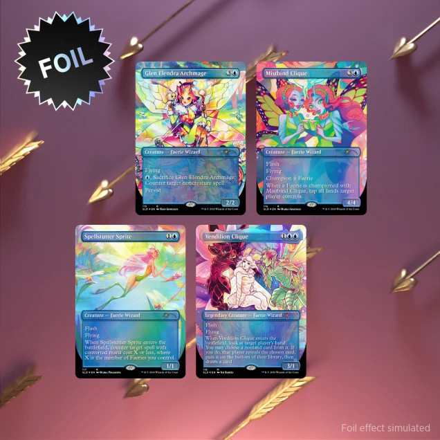 Magic the Gathering TCG: Secret Lair Faerie, Faerie, Faerie Rad
