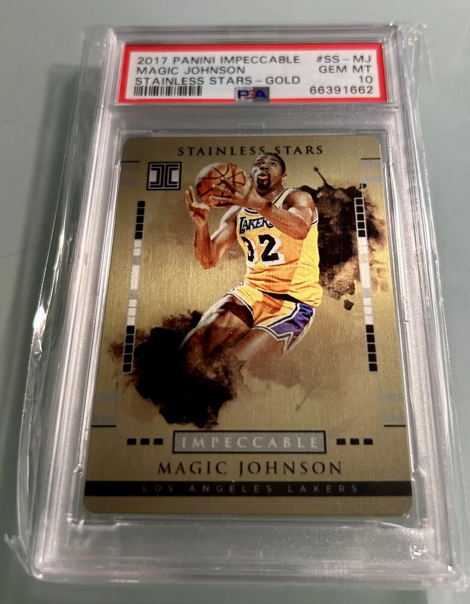 Magic Johnson 10 Graded Basketball Sports Trading Cards