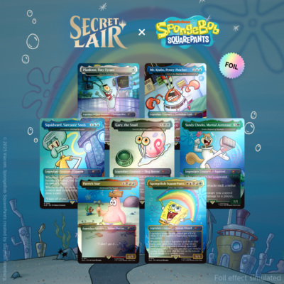 MTG Secret Lair x SpongeBob: Legends of Bikini Bottom Foil Edition