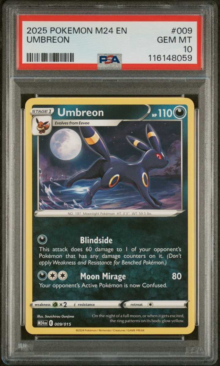 PSA 10 Umbreon 009/015 McDonald's 2024 Regular | eBay