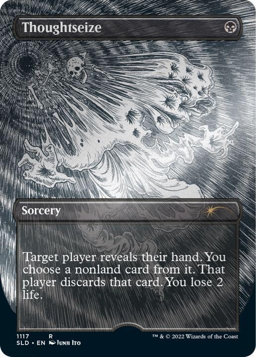 Junji Ito Magic the Gathering Secret Lair (English) Etched Foil | eBay