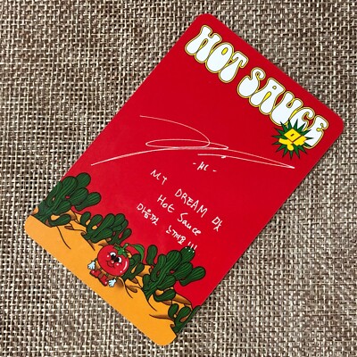 NCT DREAM HAECHAN [ HOT SAUCE ] Official Photocard, Crazy Ver