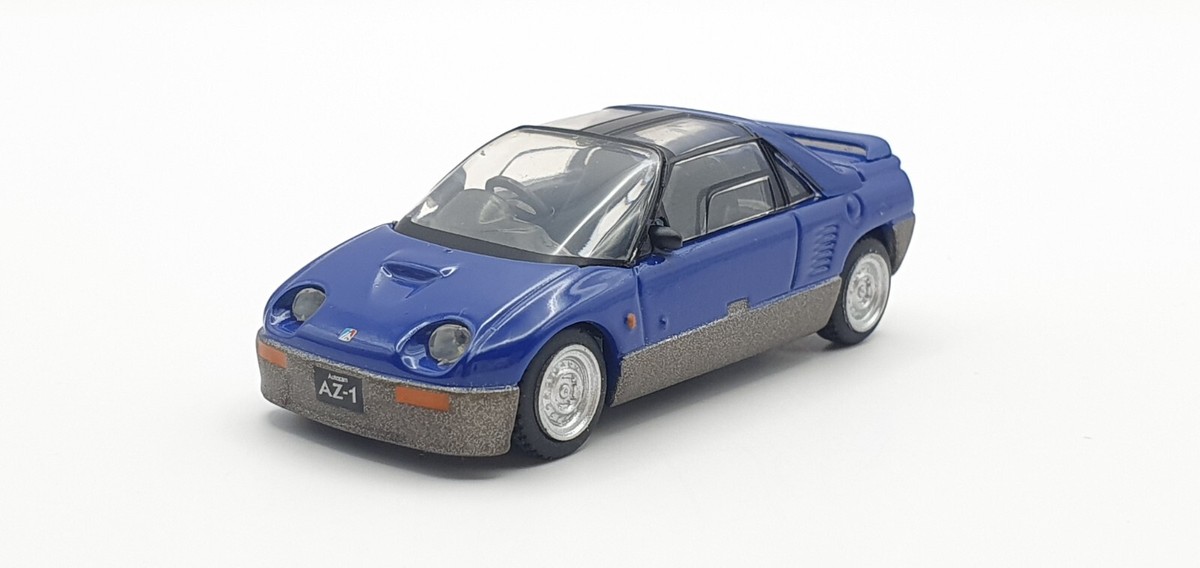 1/64 Aoshima Light Weight Sports MAZDA AUTOZAM AZ-1 BLUE diecast
