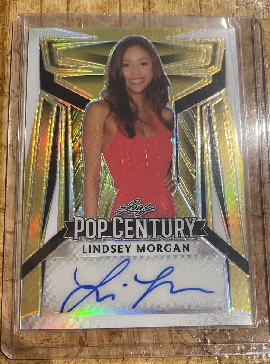 2023 Leaf Pop Century Lindsey Morgan Gold Auto 1/1 BA-LM2 | eBay