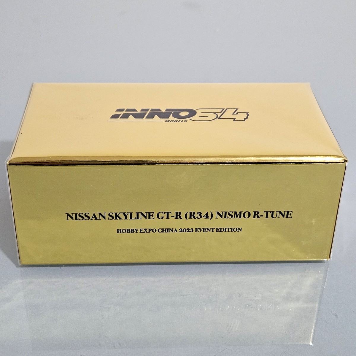 INNO64 Nissan GT-R R34 Nismo R-Tune Gold Chrome Hobby Expo 1/64 | eBay