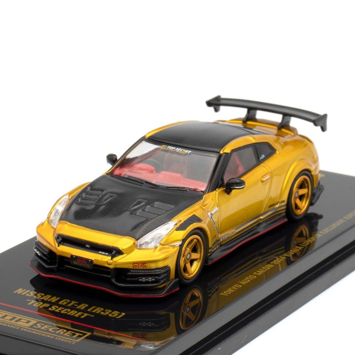 INNO64 NISSAN GT-R R35 NISMO TOP SECRET TOKYO AUTO SALON 2024