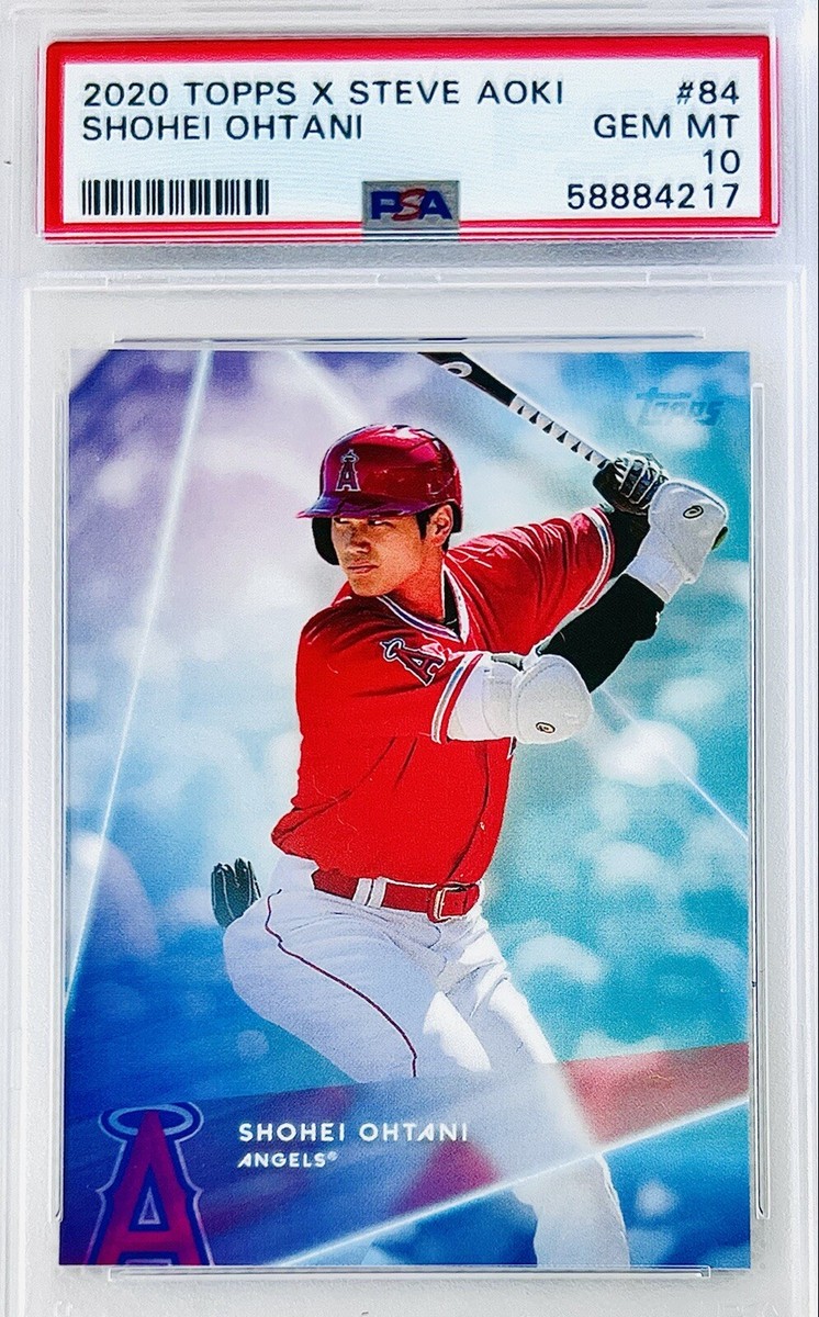 2020 Topps X Steve Aoki Collab Shohei Ohtani #84 Low Pop Limited