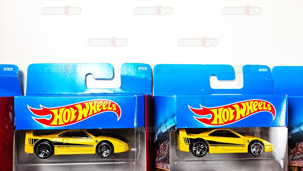 Hot Wheels FERRARI 5 Pack Enzo F40 458 Spider 430 Scuderia 612