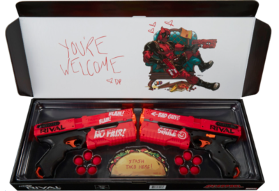 Nerf Rival Deadpool Kronos XVIII-500 Blasters 2-Pack Marvel - Rare