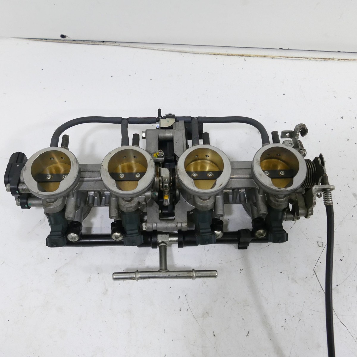 Kawasaki ZX-6R 600 P Fuel Injector Throttle Valves Injectors 76558
