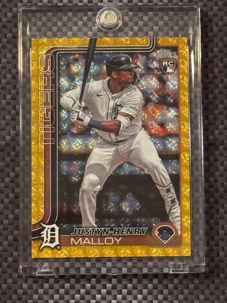 2025 Topps Series 1 Justyn-Henry Malloy 1/1 Foilfractor