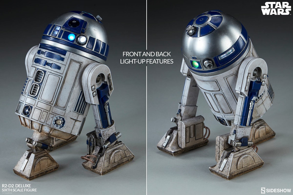 R2-D2 Deluxe Sixth Scale Figure by Sideshow Collectibles | eBay