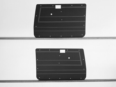Black ABS Waterproof Door Card- Fit Toyota Landcruiser 70 Series