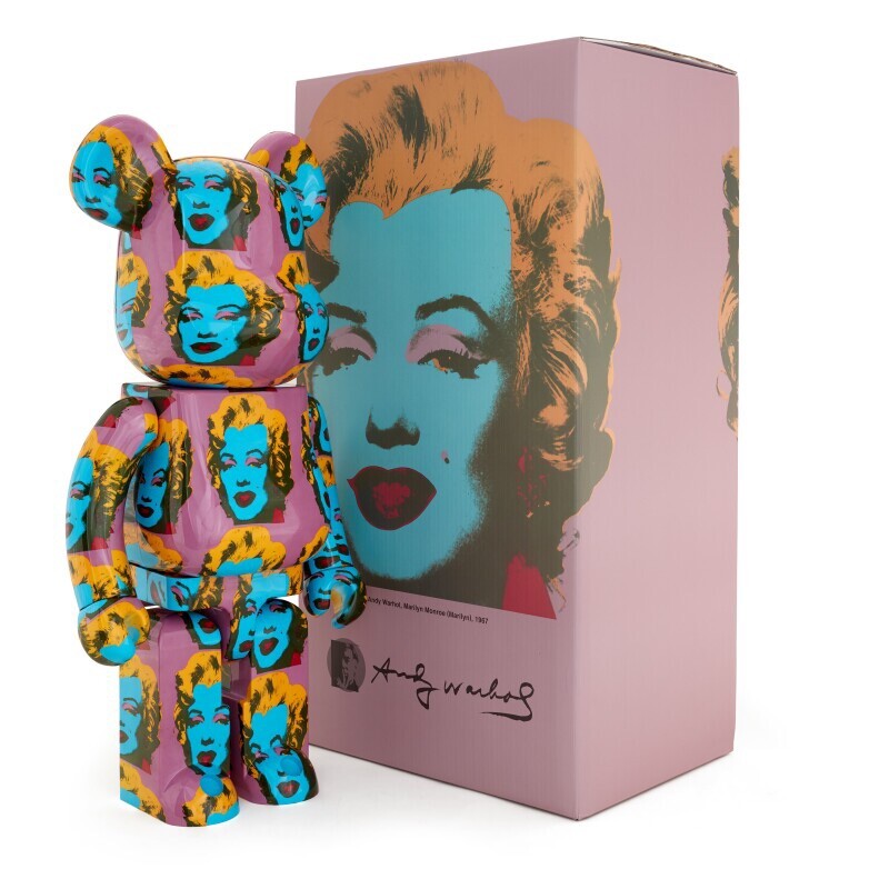 Medicom Toys BE@RBRICK Andy Warhol's Marilyn Monroe #2 1000