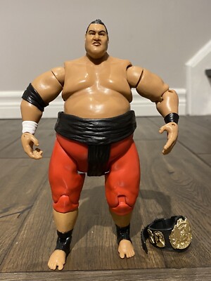 WWF WWE JAKKS CLASSIC SUPERSTARS YOKOZUNA WRESTLING ACTION FIGURE