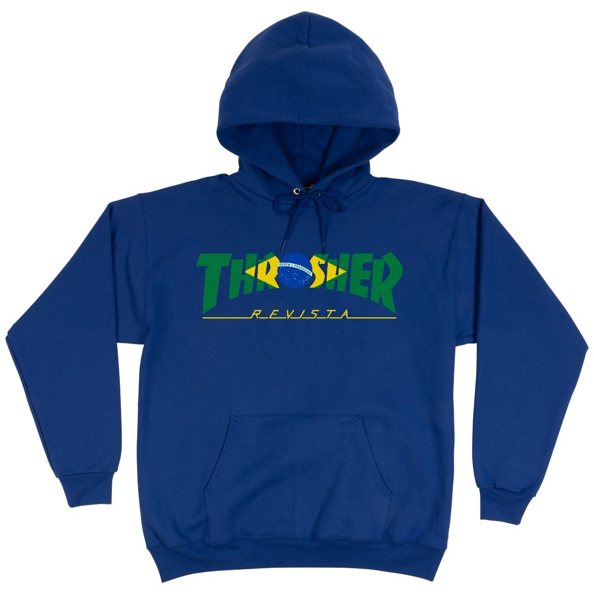 Thrasher Magazine BRAZIL REVISTA LOGO PULLOVER Skateboard Hoodie