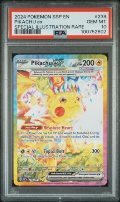 2025 ピカチュウ ex SPECIAL ART RARE PSA8 2025 ピカチュウex #234