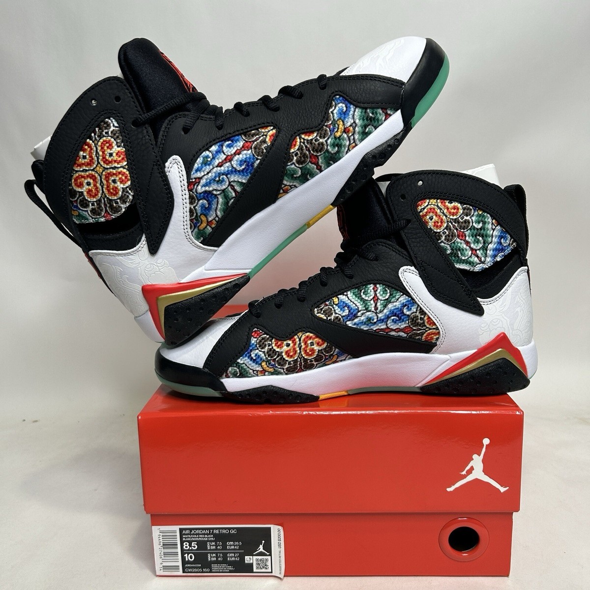 Nike Air Jordan 7 Retro GC VII “Greater China” CW2805-160 Men's