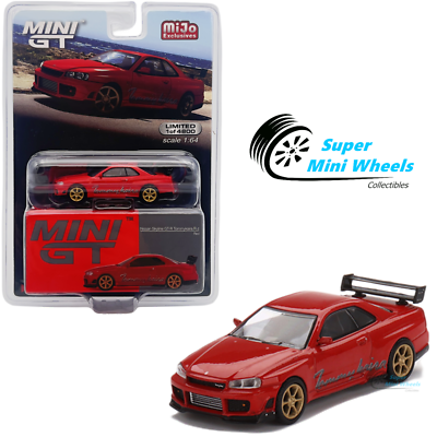 Mini GT 1:64 Nissan GT-R R34 Tommykaira R-z Red #543 | eBay