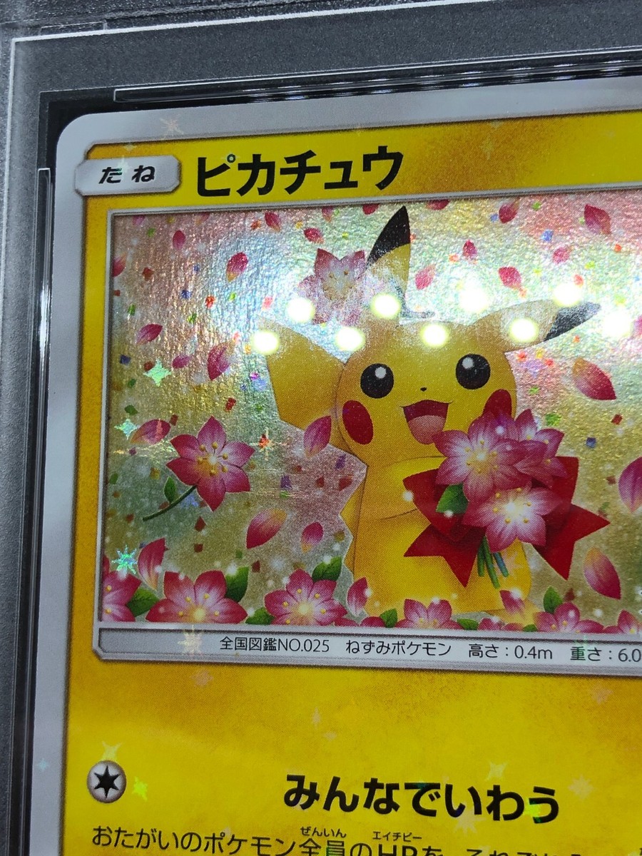 ピカチュウ 20周年記念 PSA 10 224 PSA10】ピカチュウ みんなでいわう
