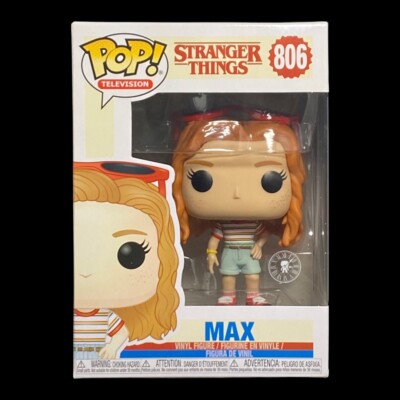 Funko Pop + Protector! TV #806 Stranger Things - Max Mayfield