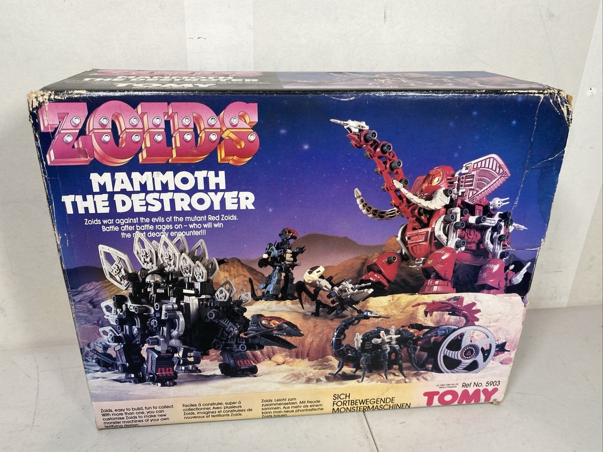 Vintage Tomy Zoid Mammoth The Destroyer 1984 | eBay