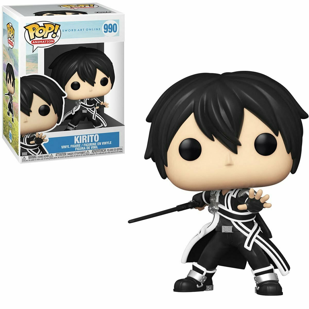 Funko Pop! Animation: Sword Art Online - Kirito (#990) | eBay