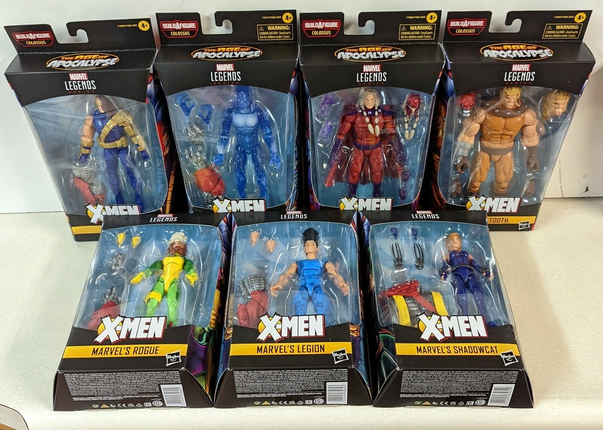 Hasbro Marvel Legends X-Men Age of Apocalypse Set of 7 w/ Colossus