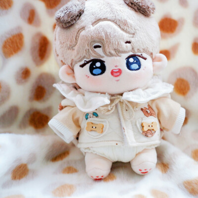 20cm KPOP Plushies JINGLE Kim Seok Jin Doll Stuffed Toy【NO