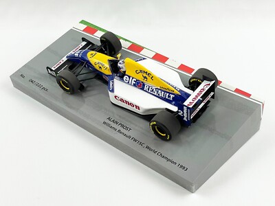 Williams F1 FW15C #2 Alain Prost 1993 World Champion 1:18