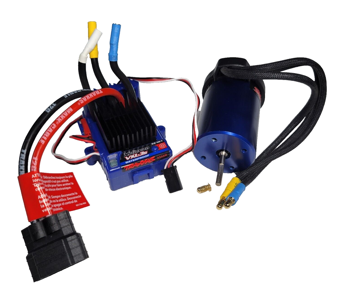 Fits Traxxas Slash Velineon VXL 3s Brushless Speed Control & 3500