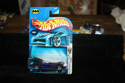 Hot Wheels Factory Sealed 2004 001 Batmobile 1:64 Batman First