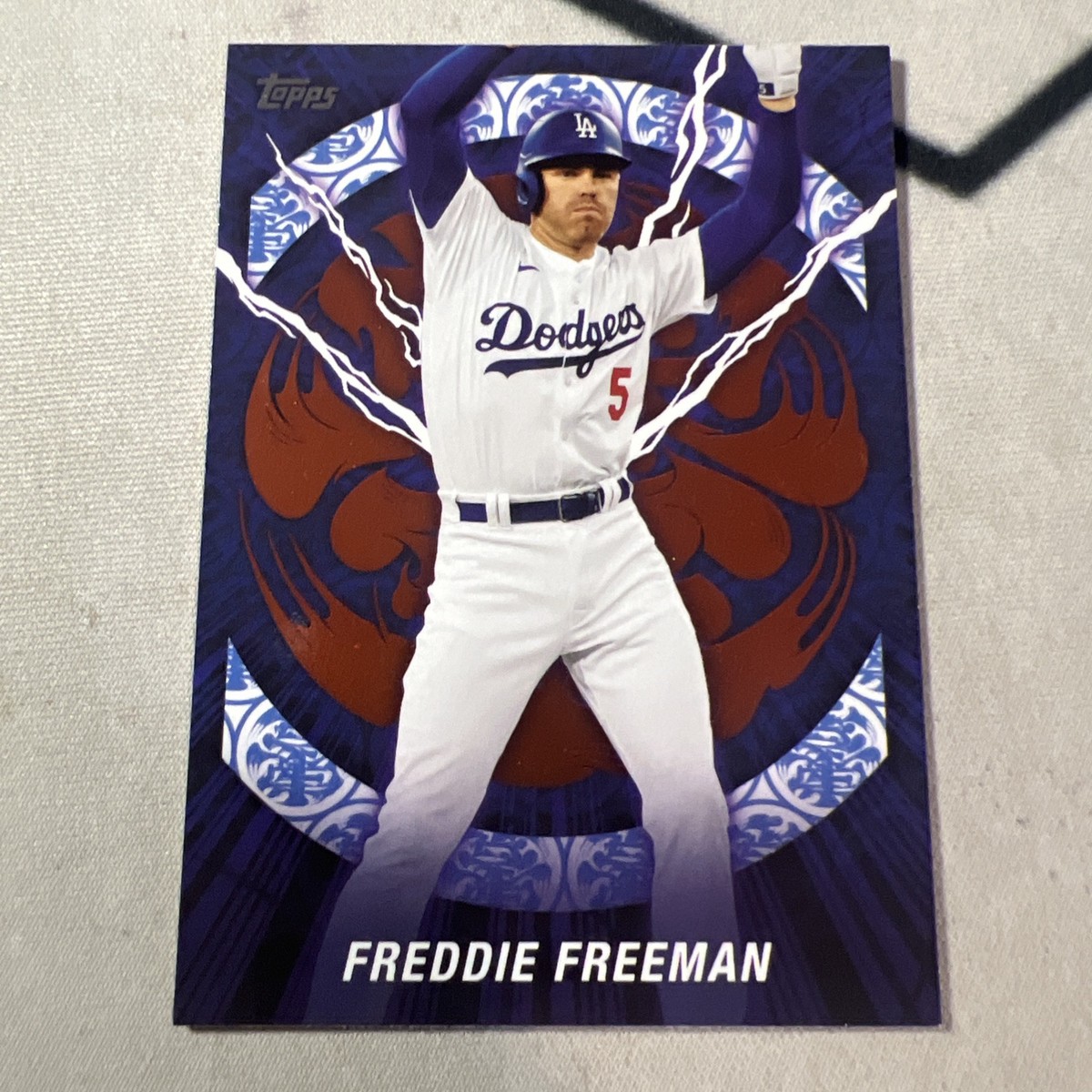 FREDDIE FREEMAN 2025 Topps Series 1 Tokyo Series WORLD TOUR