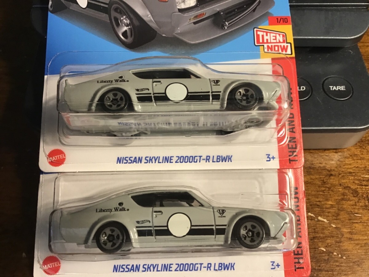 2024 Hot Wheels Then Now 1/10 Nissan Skyline 2000GT-R LBWK Liberty