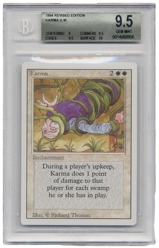 Revised Fork BGS 9 (5535) GERMAN FOREIGN BLACK BORDER Magic MTG | eBay