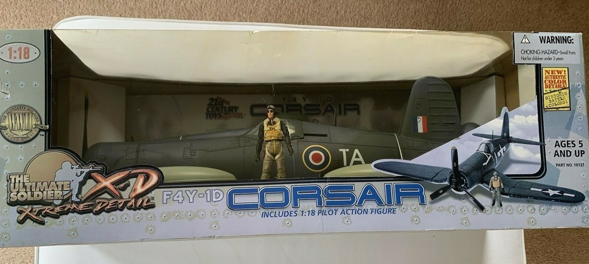 The Ultimate Soldier 21st Century Toys 1:18 F4Y-1D Corsair RAF