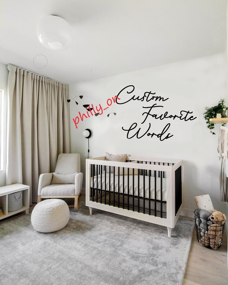 Wooden Personalized Custom Name Sign Nursery Wall Decor Many