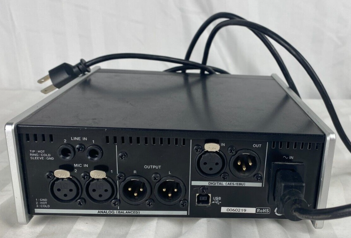 Professional grade Tascam UH-7000 HDIA Mic Preamp USB Audio
