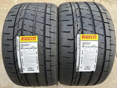 Set of TWO NEW 285/30ZR19 Pirelli P Zero PZero Corsa Asimmetrico 2