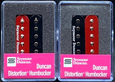 Seymour Duncan Distortion SH-6 Mayhem Red/Black Zebra Humbucker
