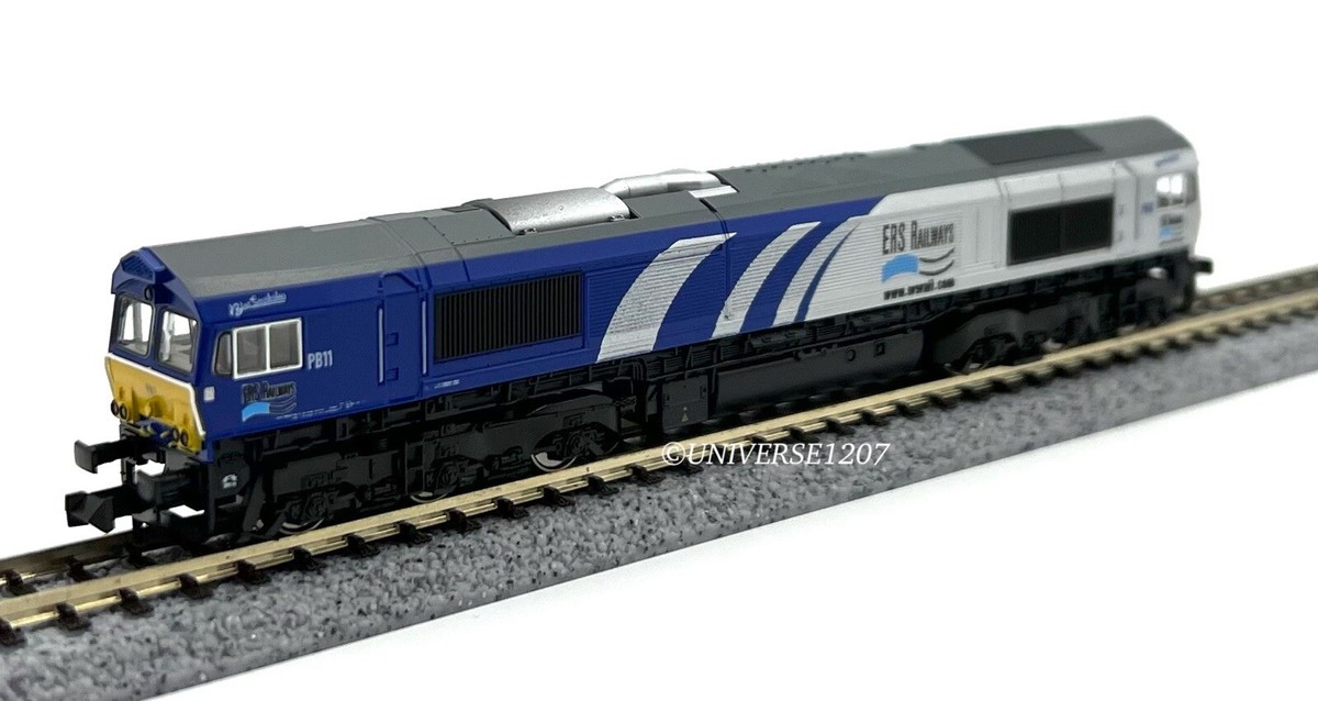 N Scale Kato Lemke K10813 EMD Class 66 ERS Niederlande #PB11