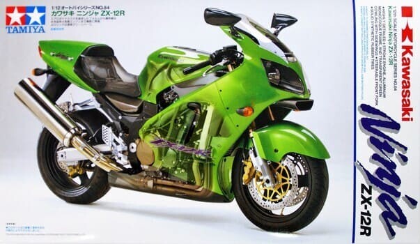 Tamiya 14084 Kawasaki Ninja ZX-12R 1/12 | eBay
