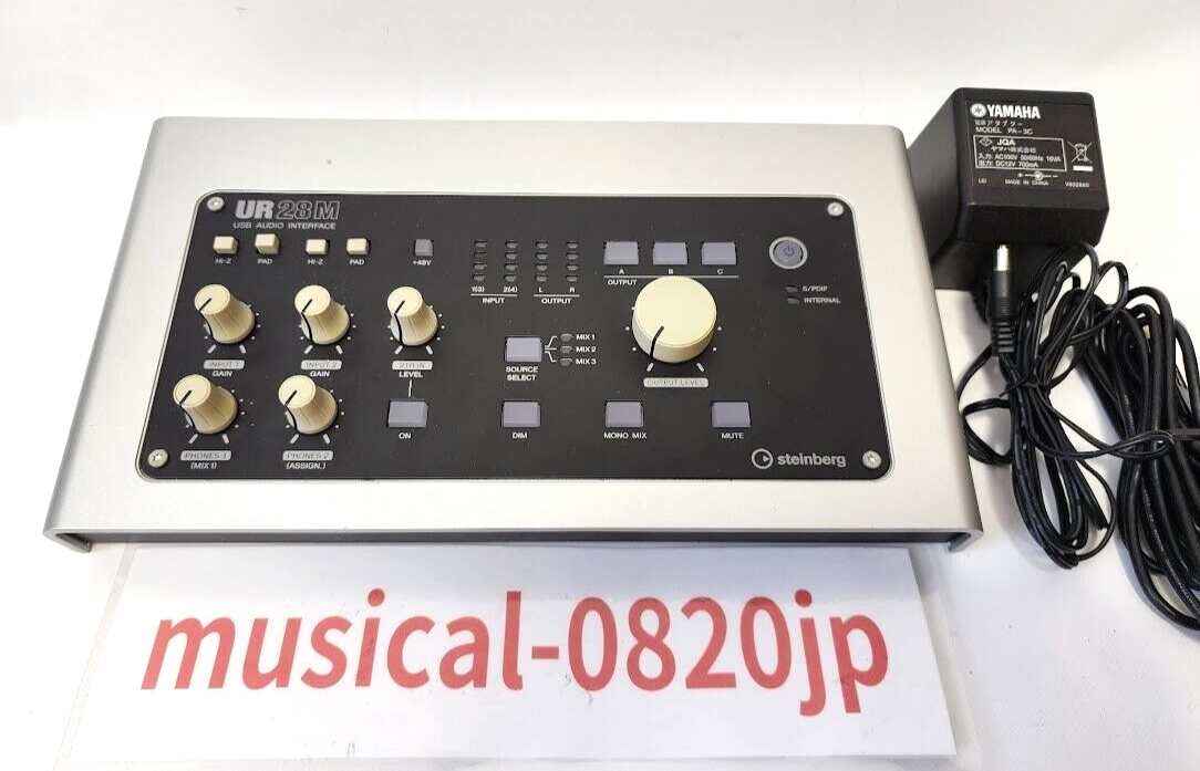 DTM・DAW yamaha UR28M DTM・DAW yamaha UR28M Steinberg UR28M USB