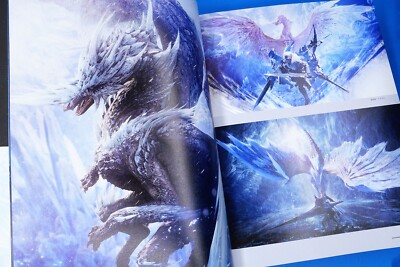 Dive To Monster Hunter World: ICEBORNE Official Design Works Game
